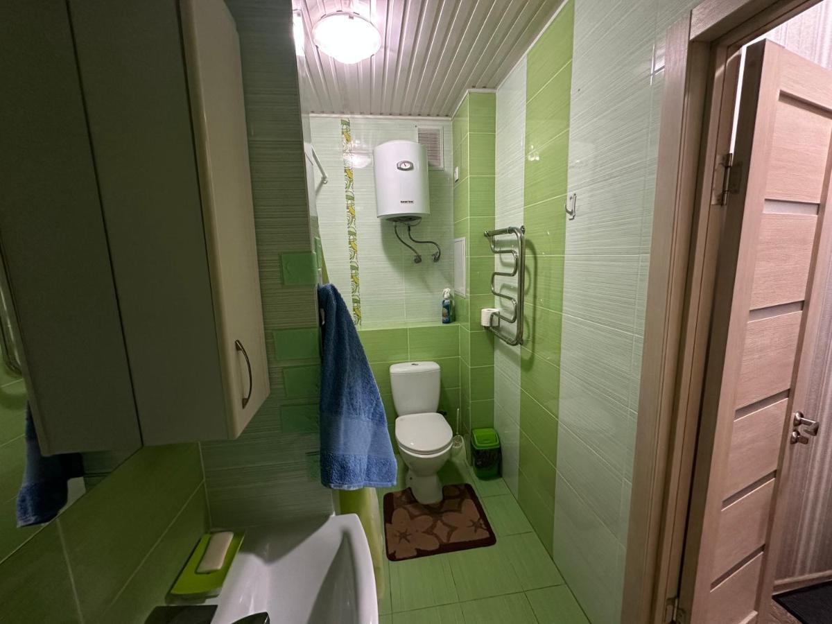 One-Room Apartment Opposite Almaty Airport Turksib Eksteriør billede