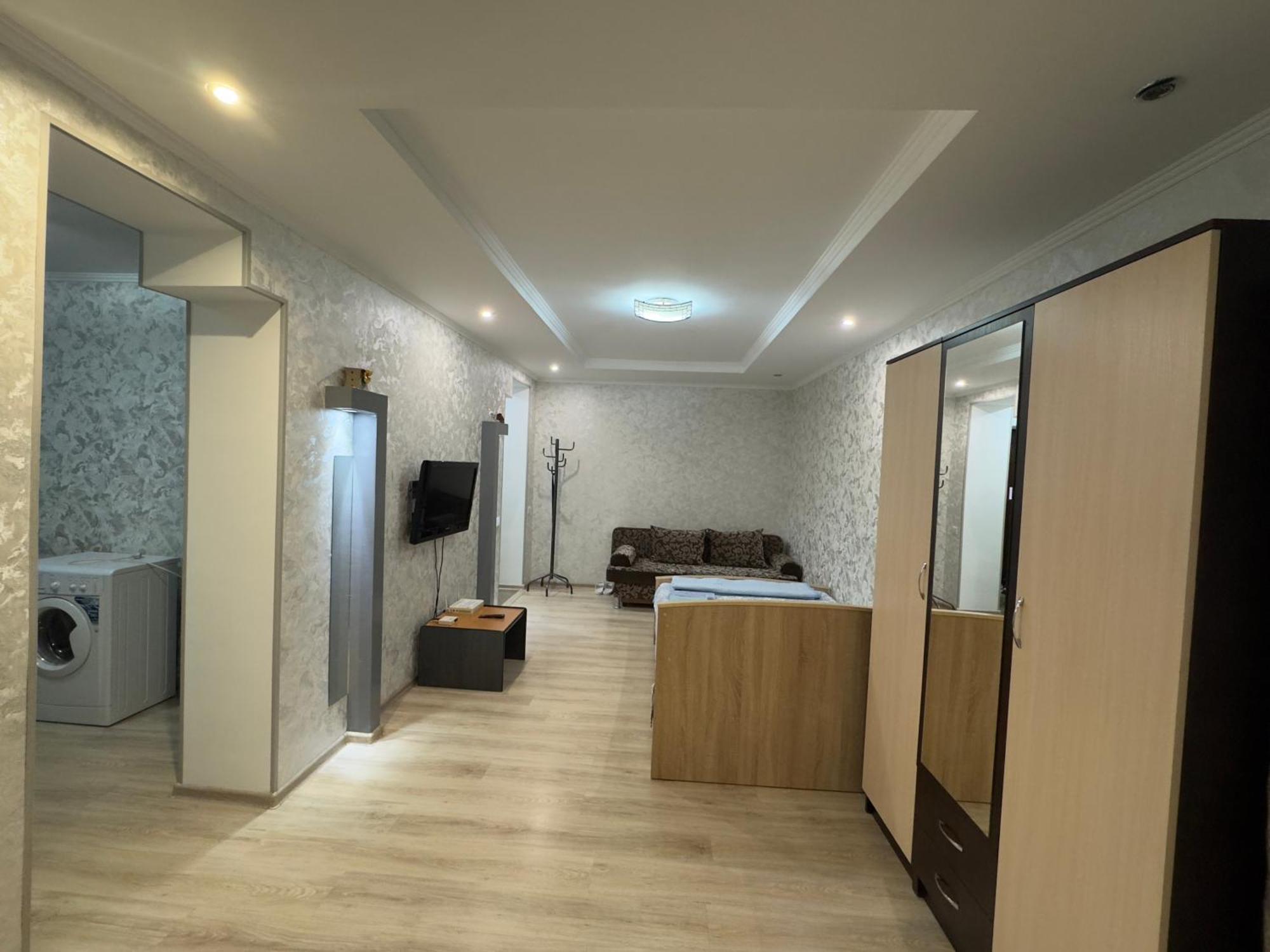 One-Room Apartment Opposite Almaty Airport Turksib Eksteriør billede